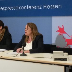 Landespressekonfererenz zum Thema Rechtsextremismus